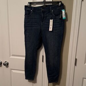 Liverpool Dark Blue Women's Skinny Jeans